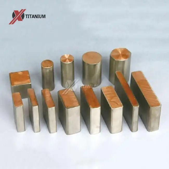 titanium clad copper